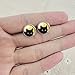 Womens Horrify Black Cat Bracelet Carve Hollow Arch Moon Necklace Fine Jewelry Sets Great Gift