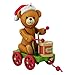 Hallmark 1595QX9385 Santa Certified #5 Bear with Drum Keepsake Christmas Ornaments
