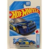 Hot Wheels Subaru Impreza WRX Blue Die Cast Car 1:64 Scale 7/10 | #176/250, Series 7/10, Collectible Model