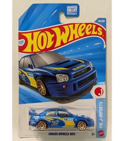 Amazon.com: Matchbox 2024 Subaru WRX S4 STI [Blue] 31/125, 1:64