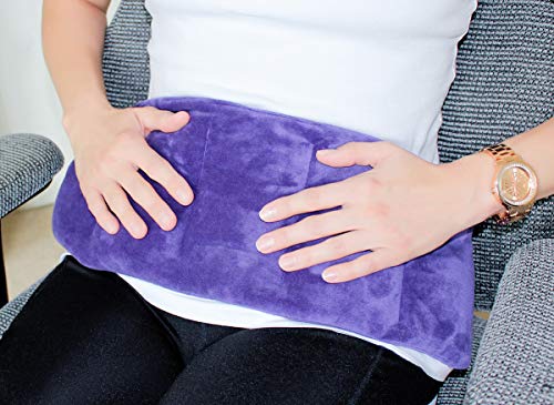 Heating Pad for Pain Relief-Natural Hot Therapy Pack,Great for Neck Waist Back and Abdomen,Microwavable and Resuable …