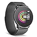 Smart Watch, UMIDIGI Uwatch Bluetooth Smartwatch for Women Men Compatible Android iOS, Fitness Tracker with Heart Rate Monitor & 7-30 Days Battery Life (2 Bands)
