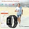YAMAY Smart Watch,Fitness Trackers With Heart Rate Monitor/Pulse Oximeter/Blood Oxygen Monitor/Blood Pressure Monitor…