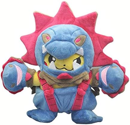 PUNIDAMAN 10/Lot 7 Styles Ampharos Garchomp Hydreigon Maniac Tyranitar 7-8" 18-20Cm Plush Doll Stuffed Toy Must-Have Gift Tags The Favourite DVD 5T Superhero Girls LOL UNbox