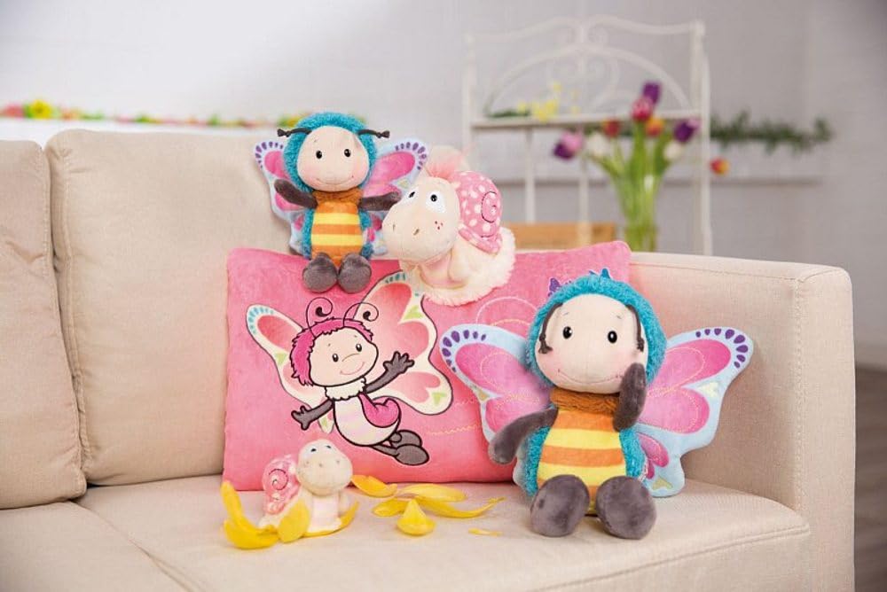 NICI Kuscheltier Schnecke 17 cm – Schnecken Plüschtier für Mädchen, Jungen & Babys – Flauschiges Stofftier zum Spielen, Sammeln & Kuscheln – Gemütliches Schmusetier 6