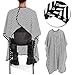 Chartsea Waterproof Cutting Hair Cloth Salon Barber Gown Cape Hairdressing Hairdresser (A)