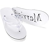 just married flip flops target