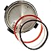 Silicone Sealing Rings For Instant Pot 5 or 6 Quart Models – Premium Silicone Pack of 3. Perfect seal and easy to install. Durable, dishwasher safe, BPA Free and Food-safe.