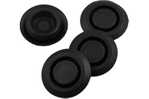 MOLLOPARTS Rubber Body Floor Drain Plugs 55177482AA X 4 Compatible with Jeep Wrangler TJ 97-06 SE X Rubicon Sahara Sport Sport Utility Unlimited Cherokee Grand Cherokee & Compatible with Dodge Caliber, Durango