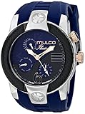 MULCO Unisex MW5-1877-045 ILUSION CRESCENT Analog Display Swiss Quartz Blue Watch