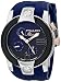 MULCO Unisex MW5-1877-045 ILUSION CRESCENT Analog Display Swiss Quartz Blue Watch