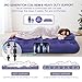 Peach Tech Twin Air Mattress for Camping -Inflatable Bed Blow Up Mattress Raised Airbed with Electric Pump, Free Air Pillow/Eye Mask/Earplugs/Repair Patches Included -Best Gifts for Travel/Homethumb 2