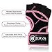 Nova Skyline Gym, Weightlifting, Workout, Fitness & Crossfit Gloves - Padded Palm, Fingerless, Ultralight Weight, 16