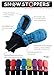 SnowStoppers Kid's Waterproof Stay On Winter Nylon Mittens Medium / 2-5 Years Sky Blue