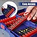 WORKPRO 47-Piece Impact Screwdriver Bit Set, S2 Alloy Steel Bit Set Including 1 In. and 2 In. Phillips, Square, Slotted, Torx Bits and Socket Adapter, Magnetic Nut Driver Bits, Extension Rod