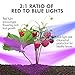 Grow Light Strip, OxyLED 13W 6foot 108 LED Plant Lights, Grow Lights for Indoor Plants, Waterproof Grow Lamp for Indoor Plants Hydroponics Greenhouse Gardening,M-01(3 x Lamp), 2-Pack