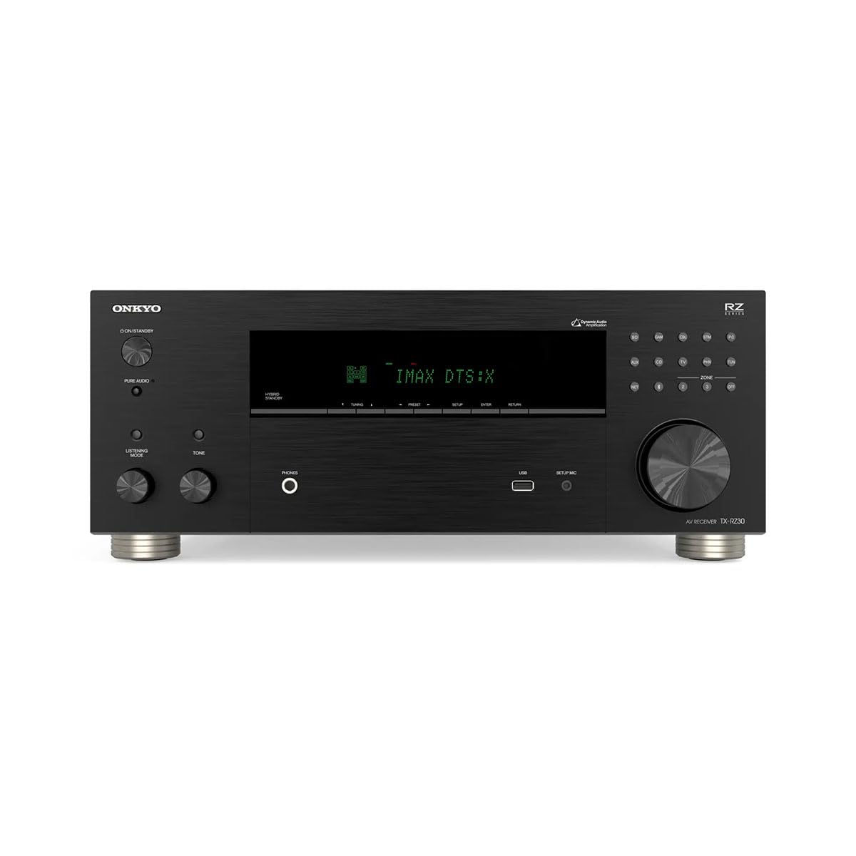 Klipsch Reference Cinema System, Black, Bundle with Onkyo TX-RZ30 170W 9.2-Channel 8K 4K Network AV Receiver