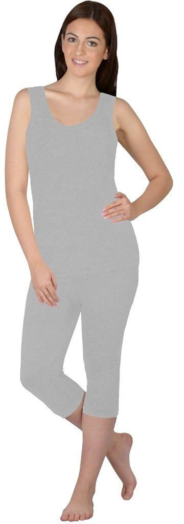 selfcare women's thermal top & pyjama set