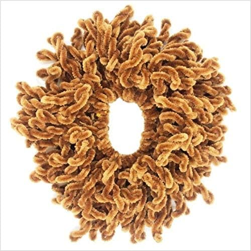 Flexible Rubber Band Simple Volumising Scrunchie Big Hair Tie Ring Hijab Volumizer Khaleeji Headwear (Camel)