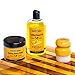 CLARK'S Finishing Kit - All 3 products in one convenient set | Orange-Lemon Scent | CLARK'S Cutting Board Oil (16 oz), Cutting Board Wax (10oz) & Applicator