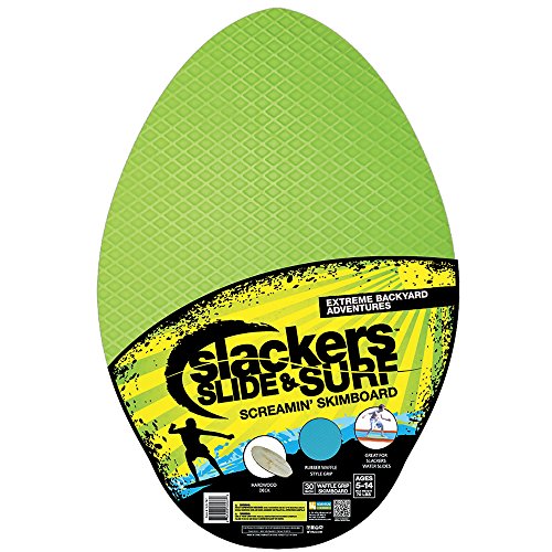 Slackers Slide and Surf 30" Surfin' Skimboard Toy - Thumbnail 5