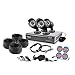 Swann HD (1280 x 720) Security System, 8 Channel DVR with 4 x High Definition 1MP Pro-A850 Weatherproof Aluminum Surveillance Cameras, Motion Detection day/night, HDMI & VGA output, Smartphone Viewing (SWDVK-844004)