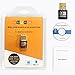 LUMAND L001 Mini USB Wifi Adapter Ac 600Mbps Dual Band (2.4G/150Mbps+5G/433Mbps) with WPS Button Wirless Network Card Support for Windows XP/Vista/7/8/8.1/10 (32/64bits) MAC OS