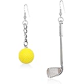 Solighter Funny Sport Ball Dangle Earrings Cute Golf Ball Earrings for Women