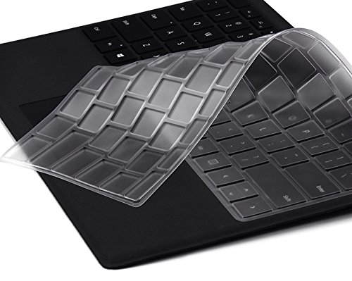 XSKN keyboardTPU2332 Ultra Thin Keyboard Cover for Microsoft Surface Pro 4