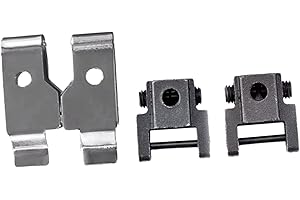 MYCENSE Scroll Saw Blades Holders Pin-Less Blades Clamps Metal Sturdy Pin-Less Adapter Wire Saw Clamps Conversion Kit Accesso