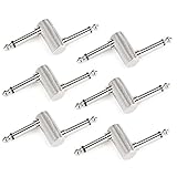 Donner Pedal Coupler SZ Type Guitar Effect Connector 1/4 inch 6 Pack
