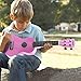yosager 21 Inch Wooden Ukulele Toy for Kids Musical Instrument Musical Toys (Pink)