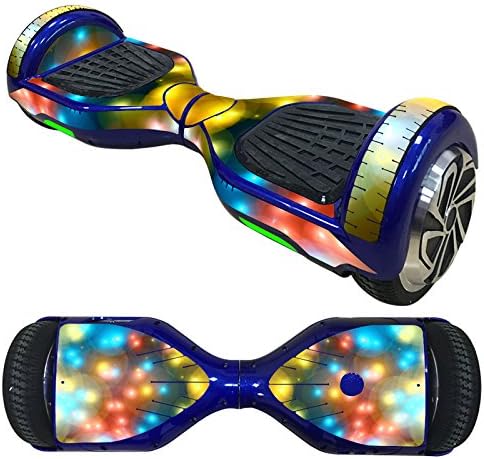 Skin for Self-Balancing Electric Scooter - Sticker for Skate Hover Board - Decal for Self Balance Mobility Longboard - Smart Protective Cover Vinyl Case for 2 Wheel Scooter Bluetooth Drifting Board
