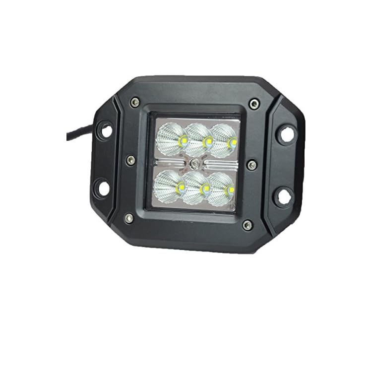 Boat spotlights with mount working light beam Flood lights 6 Cree LED