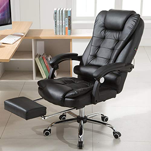 WONdere High-End Computer Chair Office Chair Reclining Home Massage Chair Lift Massage Chair Desk seat (D)