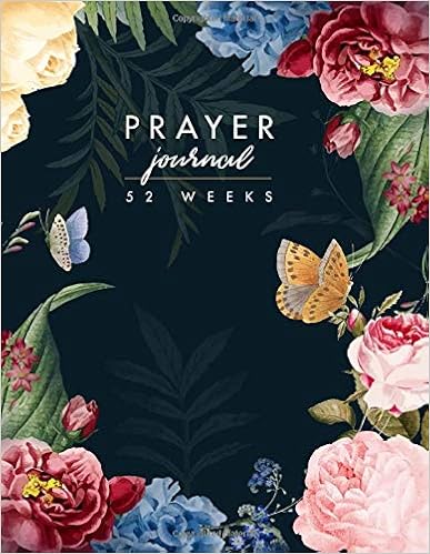 Prayer Journal: 52 Weeks Prompts to Write In the Morning (Large Size 8.5x11)