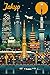 Lantern Press 12x18 Inch Art Print Wall Decor, Tokyo, Japan, Retro Skyline