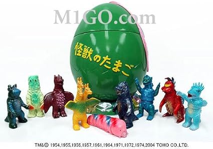 Amazon Hmv限定 M1号 世紀の大怪獣 ブルマァク 怪獣のたまご ゴジラ ガイガン ヘドラ モゲラ キングギドラ メカゴジラモスラアンギラスラドン プラモデル 通販