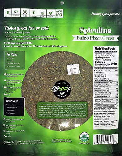 4 Paleo+Spirulina+Flavored+Organic+Gluten