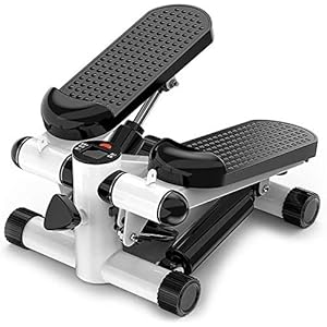 Best Goods 2-in-1 mini-stepper, up-down-stepper voor thuis, klein fitnessapparaat voor been- en biltraining, hometrainer…