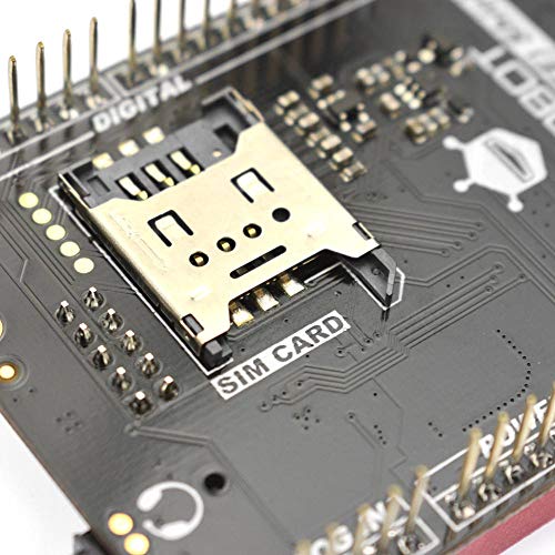 image for DFROBOT SIM7600CE-T 4G(LTE) GPS GSM Arduino Shield with Antenna for Ar