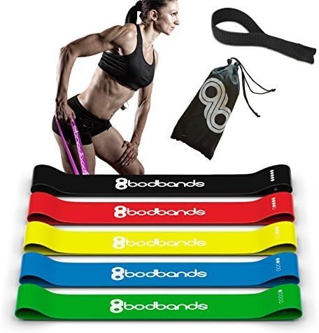 Resistance Bands - 5 Exercise Bands for Exercise, Stretching ...