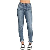 Judy Blue High Rise Bleach Splash Boyfriend Jeans 82346