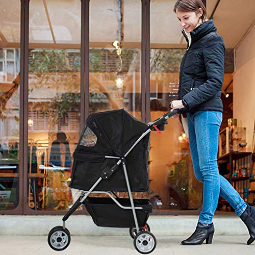 1 BestPet+Stroller+Wheels+Folding+Carrier
