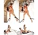 primerry BDSM S&M Sm (Cuff Bondage Straps Black Under Bed Restraint Fetish The Wrist and Ankle) Womens Set