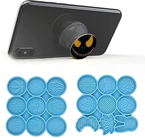 snow keychain Phone Grip Epoxy Resin Molds,Phone Grip Mold,Phone