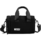 Small Gym Bag Bag With Wet Compartment And Coin Purse Duffel Bags Dance Yoga Workout Bag,Mini Gym Bag For Women (Small Gym Bag - Black)