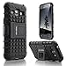 Evocel® Galaxy J1 Case, Heavy Duty Armor Case with Stand For Samsung Galaxy J1 (2015) - Evocel® Retail Packaging, Black
