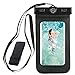 Waterproof iPhone 6 case,Armband,Built-in Compass,Ailun Bag universal for iPhone 7/6 Plus/6/6s/5s/5c/SE, Galaxy S7/S6/EDGE/S5/S4/NOTE 4/3/2,LG G4/3,for Boating/Hiking/Swimming/Diving[Black]