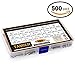 Tamier 500PCS M3/M4/M5 Stainless Steel Button Head Screw Hex Socket Head Cap Nuts and Bolts Assortment Kit